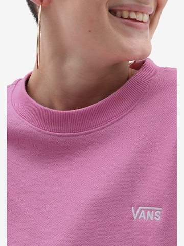 VANS Sweatshirt in Roze