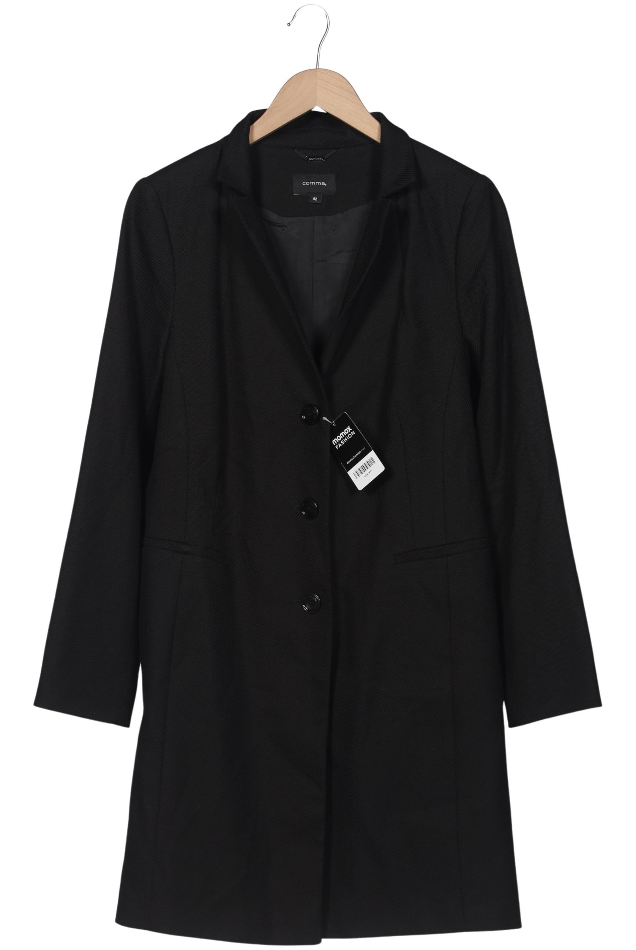 COMMA Mantel XL in Schwarz: Vorderseite