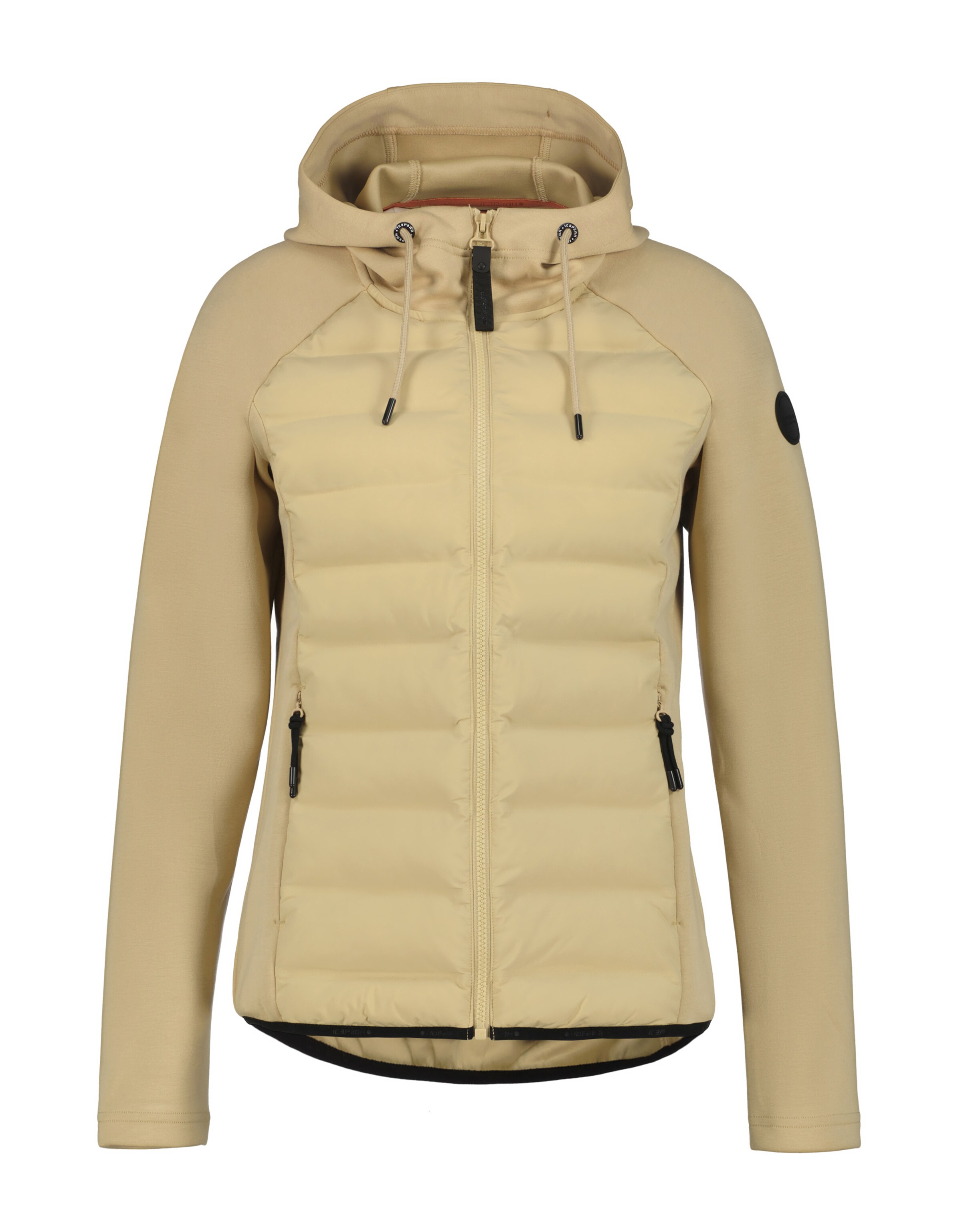 ICEPEAK Outdoor Jacket 'Ashburn' in Beige: front