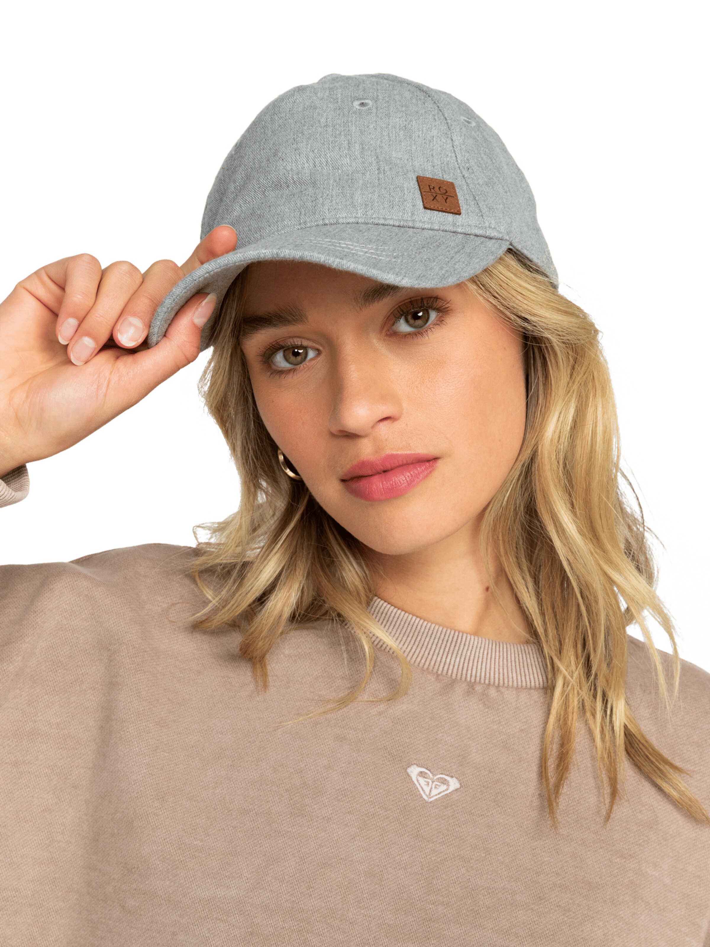 ROXY Cap 'Extra Innings' in Grey