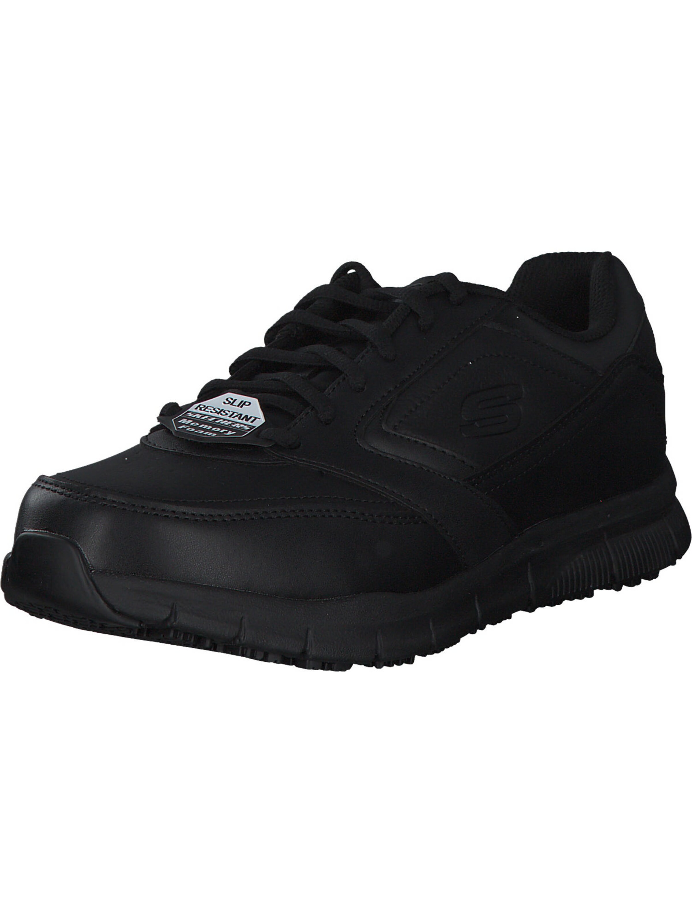 SKECHERS Sneaker in Schwarz: Vorderseite