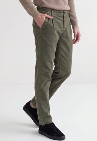Street One MEN Regular Chino Pants in Green