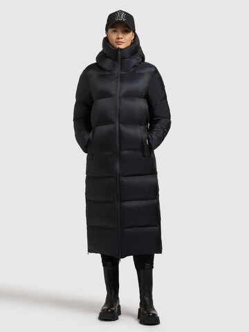 khujo Mantel 'Zinnia' in Blau