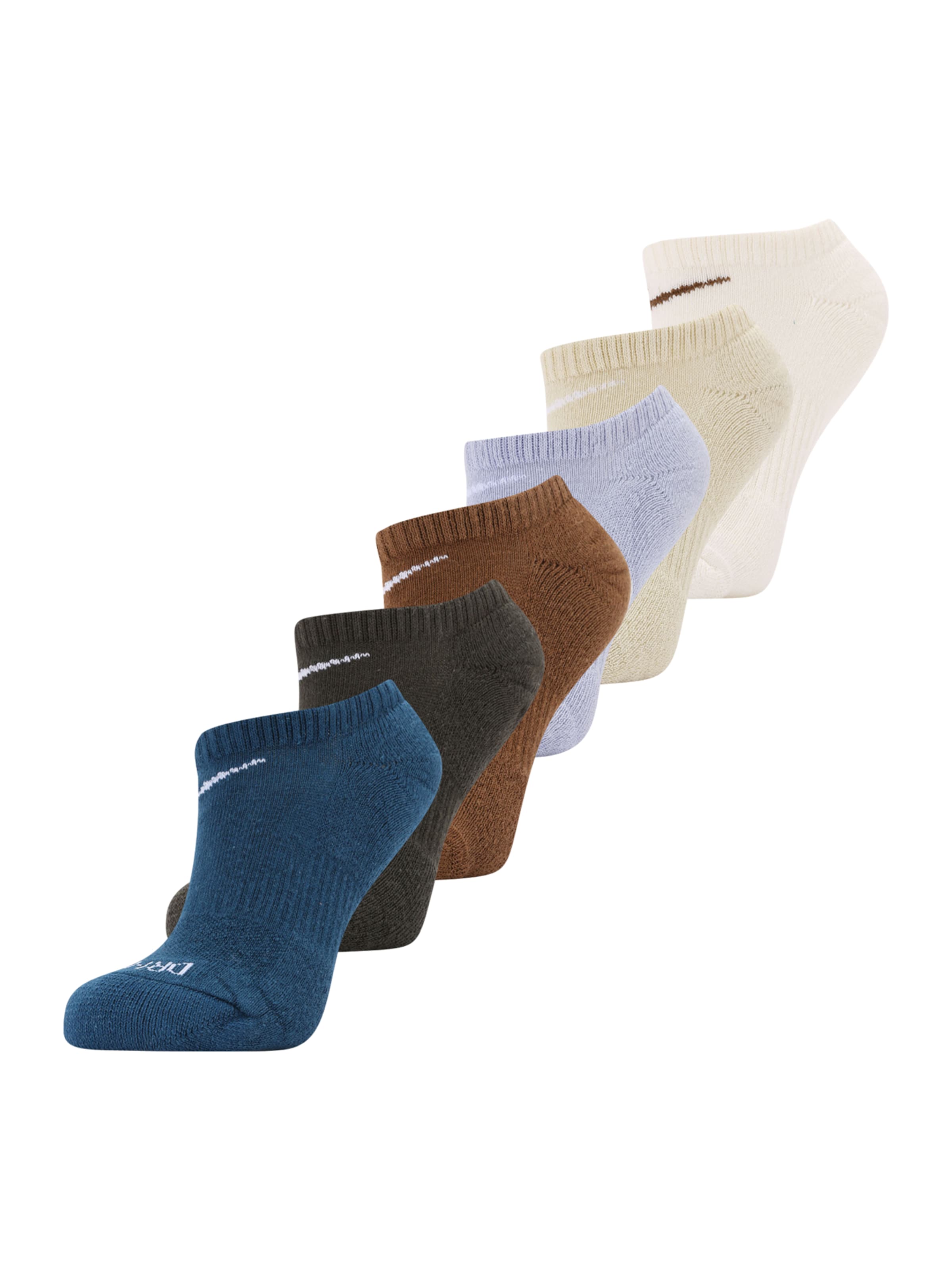 NIKE Αθλητικές κάλτσες 'Everyday Plus' σε μπεζ: μπροστά