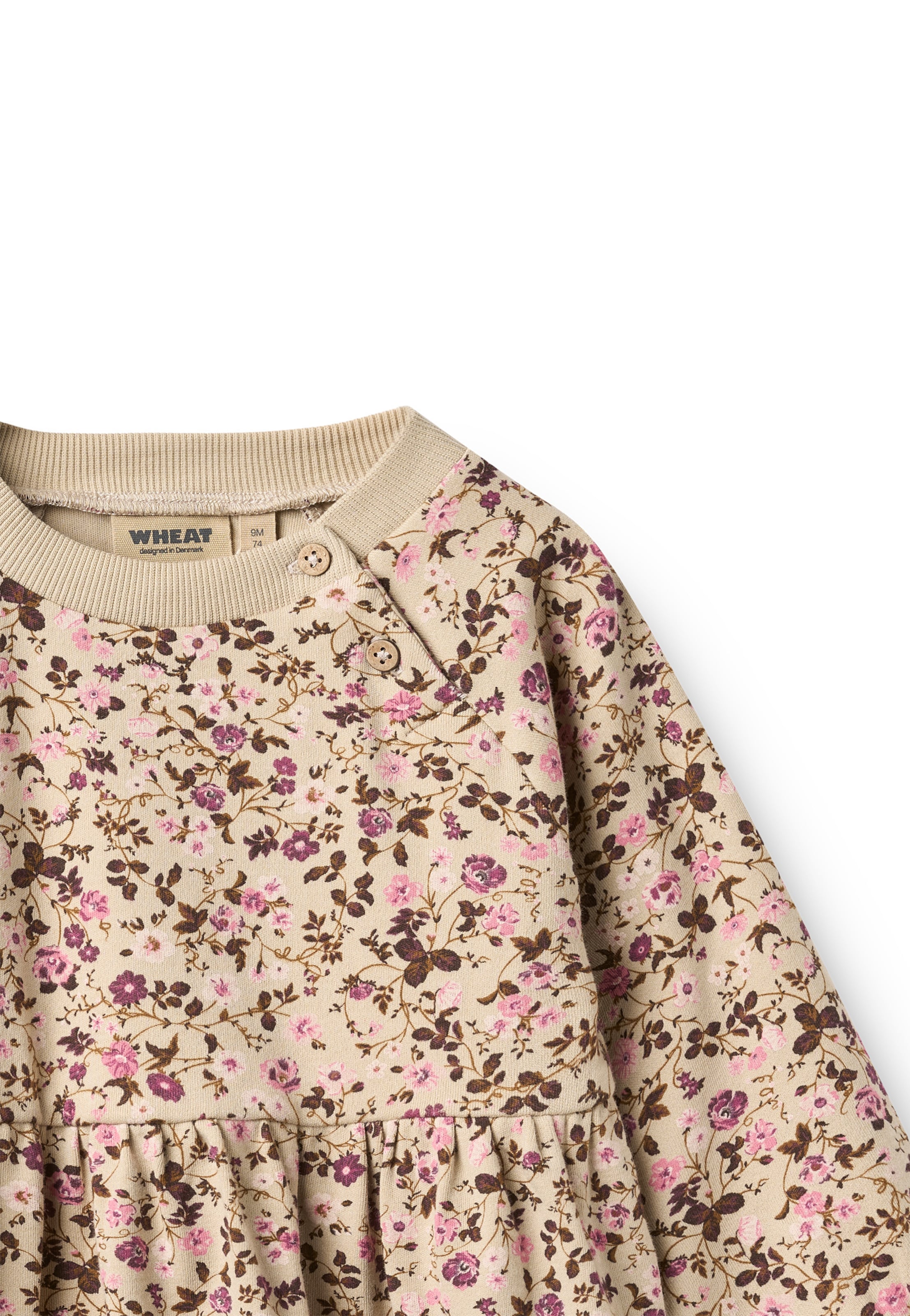 Robe 'Dorthea' WHEAT en beige