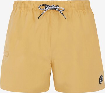 PROTEST Board Shorts 'YESSINE' in Yellow: front