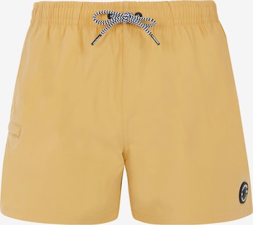 PROTEST Board Shorts 'YESSINE' in Yellow: front