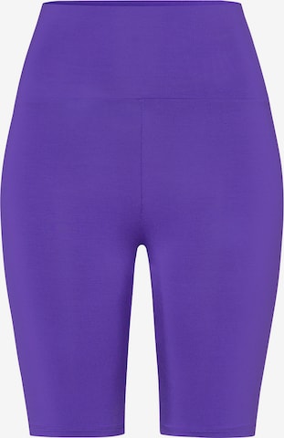 Pantalon 'Luna Shorts' Les Lunes en violet : devant