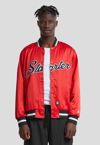 Starter Black Label Between-Season Jacket in Red