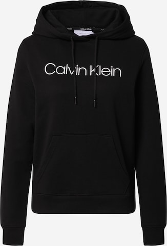Calvin Klein كنزة رياضية بلون أسود: الأمام
