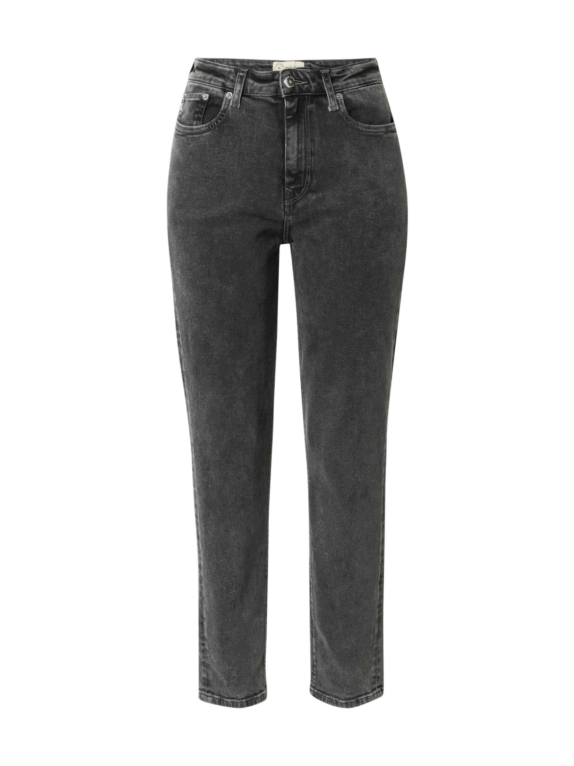 MUD Jeans Regular Jeans in Black: front