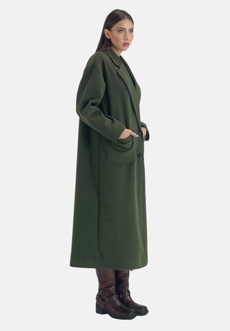 Elara Overgangsfrakke i grøn