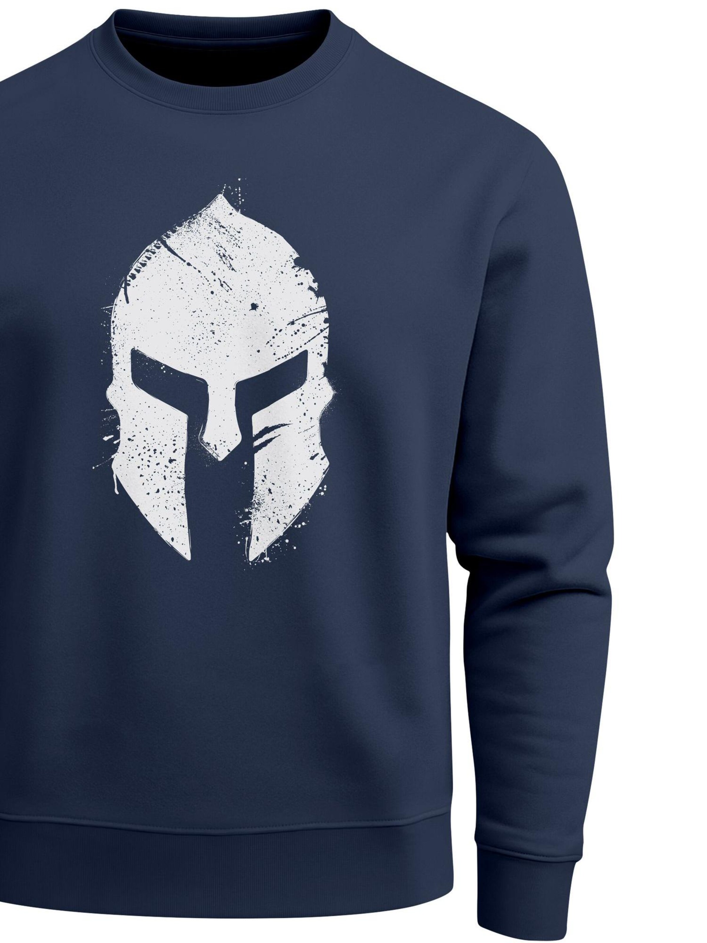 Neverless Sweatshirt 'Sparta 2'‌‌‌‌ in Blau