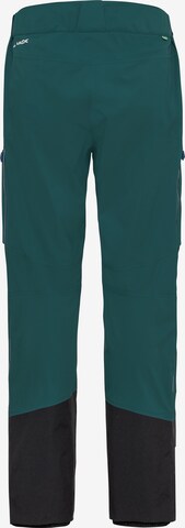 VAUDE Regular Outdoor Pants 'Monviso' in Green