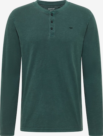 MUSTANG Shirt 'Atchison' in Grün: Vorderseite