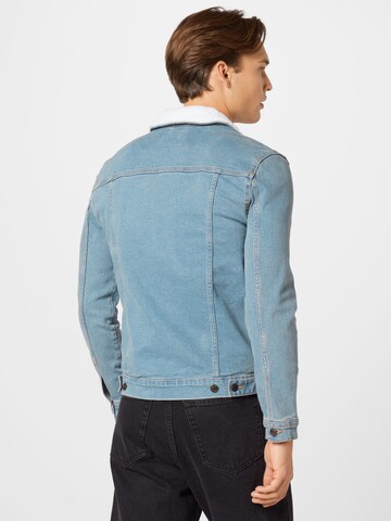 Denim Project Regular fit Between-season jacket 'Kash' in Blue