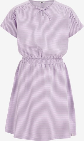 WE Fashion Dress in Purple: front