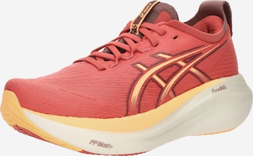 Chaussure de course 'Gel-Nimbus 27' ASICS en rose : devant