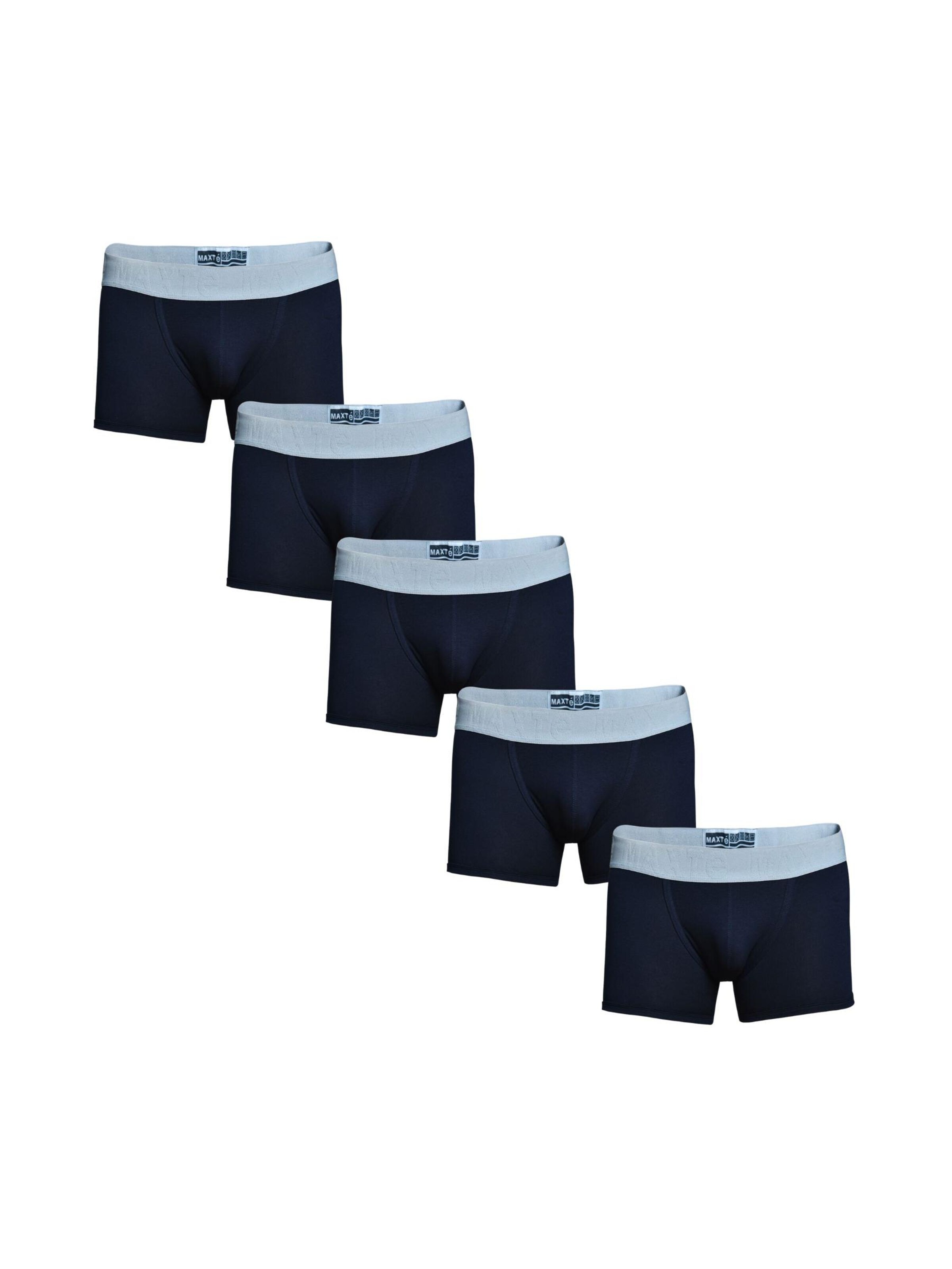 Boxers 'COTTON MAX Boxershorts Men 5er Pack' Maxte en bleu : devant