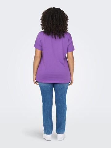 ONLY Carmakoma - Camisa 'Kiti' em roxo