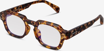 Herling Glasses 'Grayson Blue Light' in Brown: front