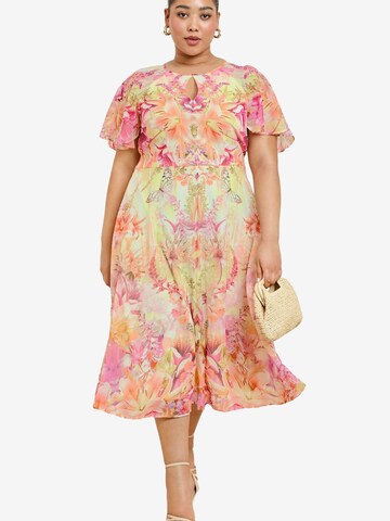 Lipsy Dress in Pink: front
