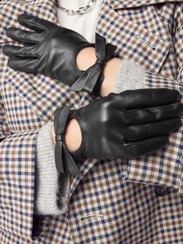 Next Rękawiczki pięciopalczaste w kolorze czarny