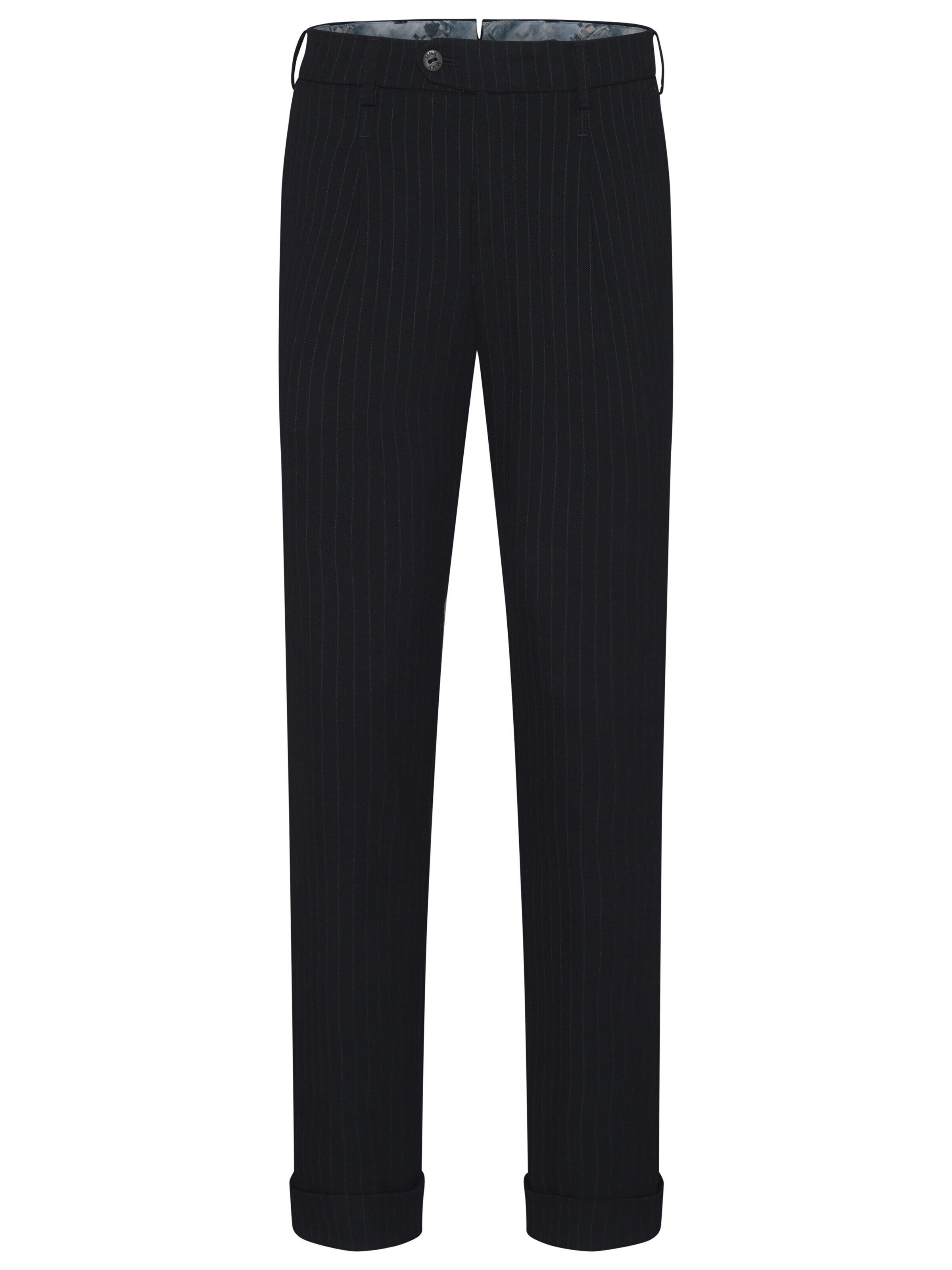 MMX Germany Slim fit Chino trousers in Blue: front