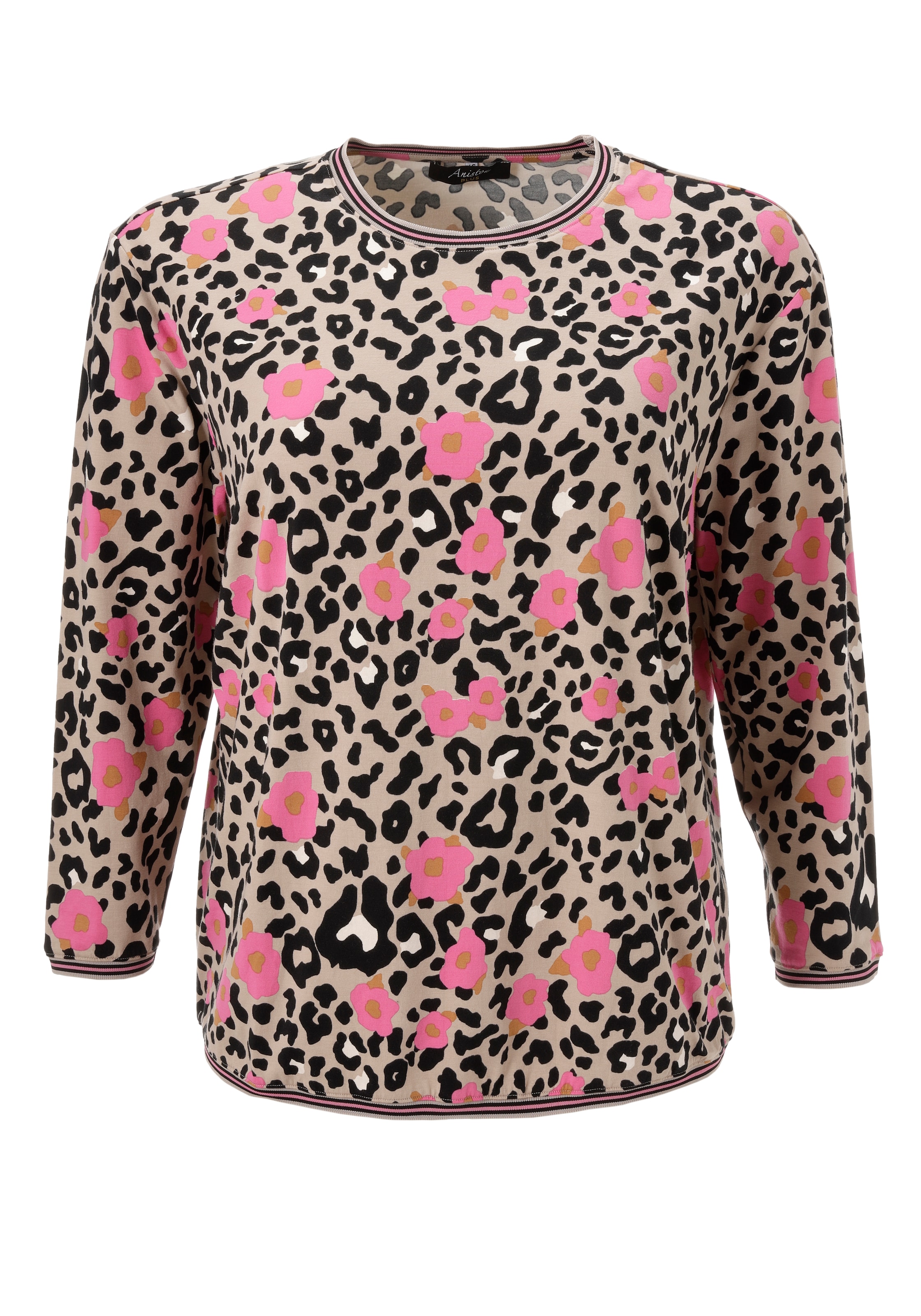 Aniston Sweatshirt in Beige: Vorderseite