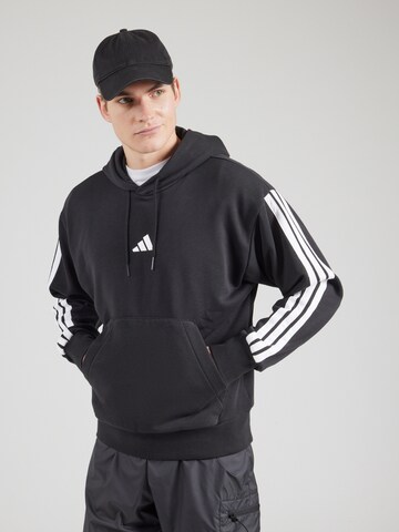 ADIDAS SPORTSWEAR Спортивный свитшот в Черный: спереди