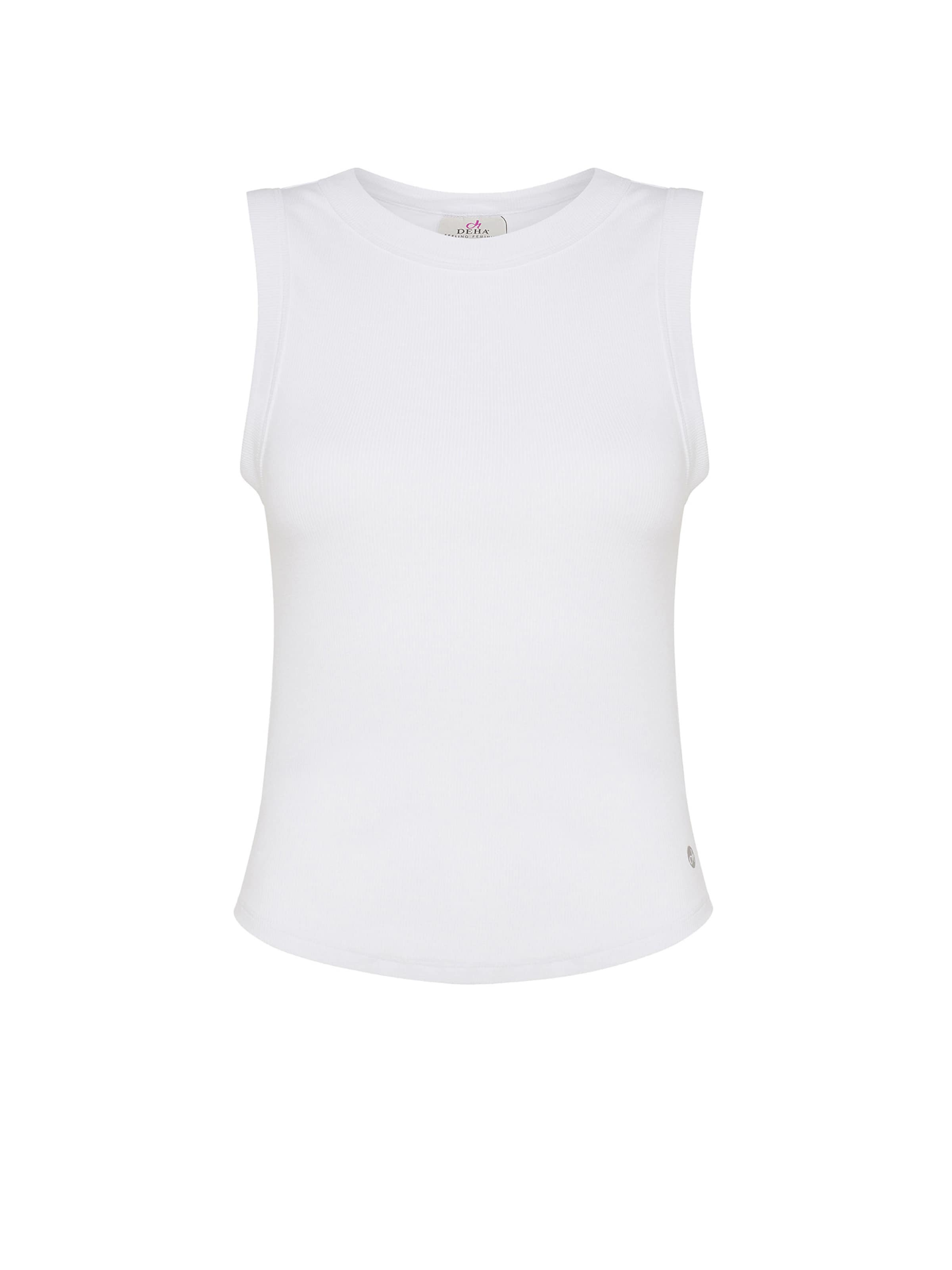 DEHA Top in Weiß: Vorderseite