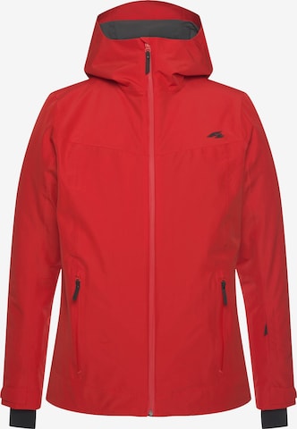 F2 Athletic Jacket in Red: front