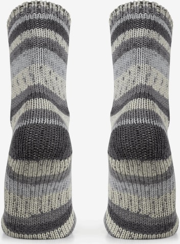 Chaussettes normani en gris