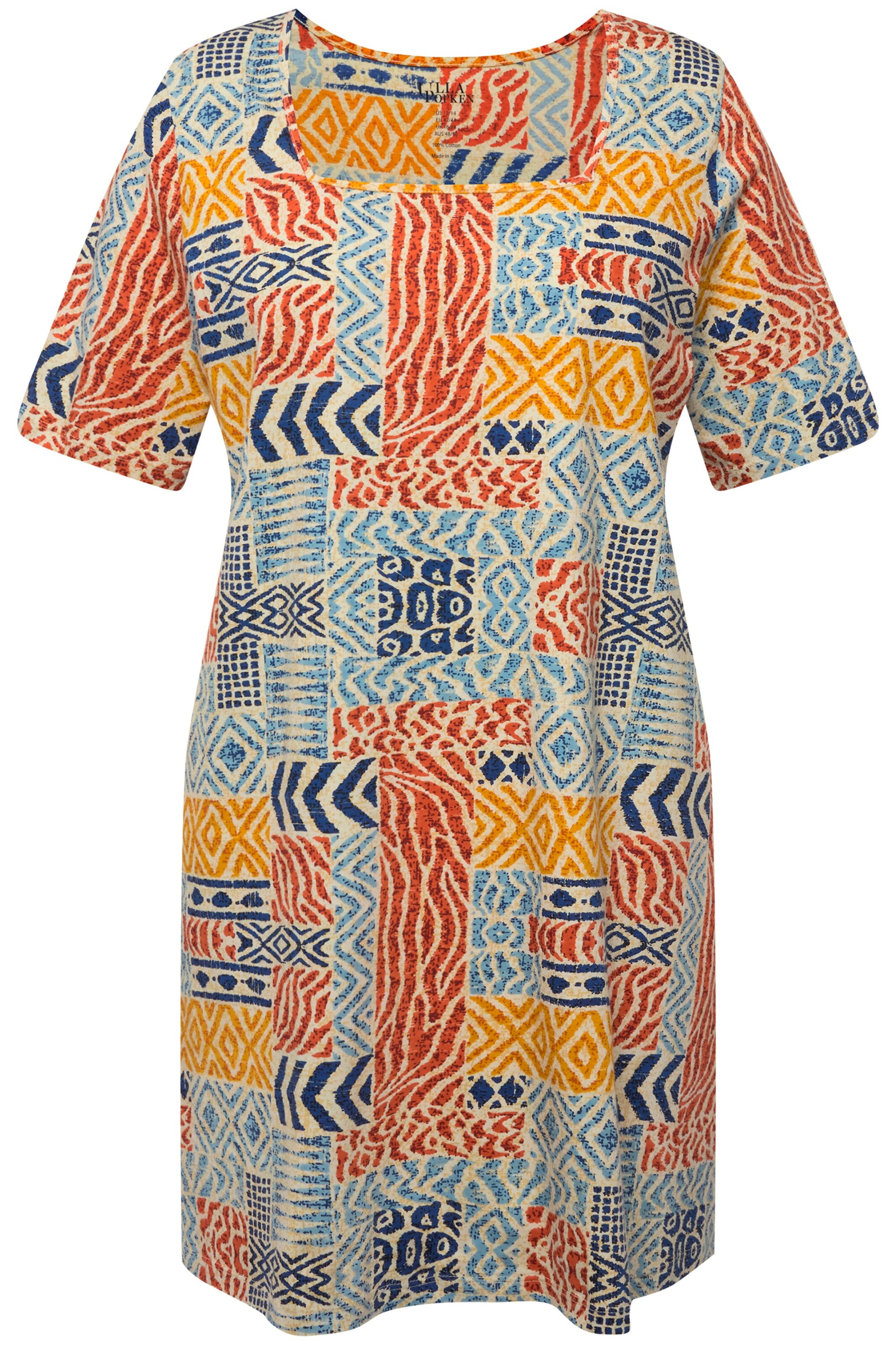 Ulla Popken Shirt in Mixed colours: front