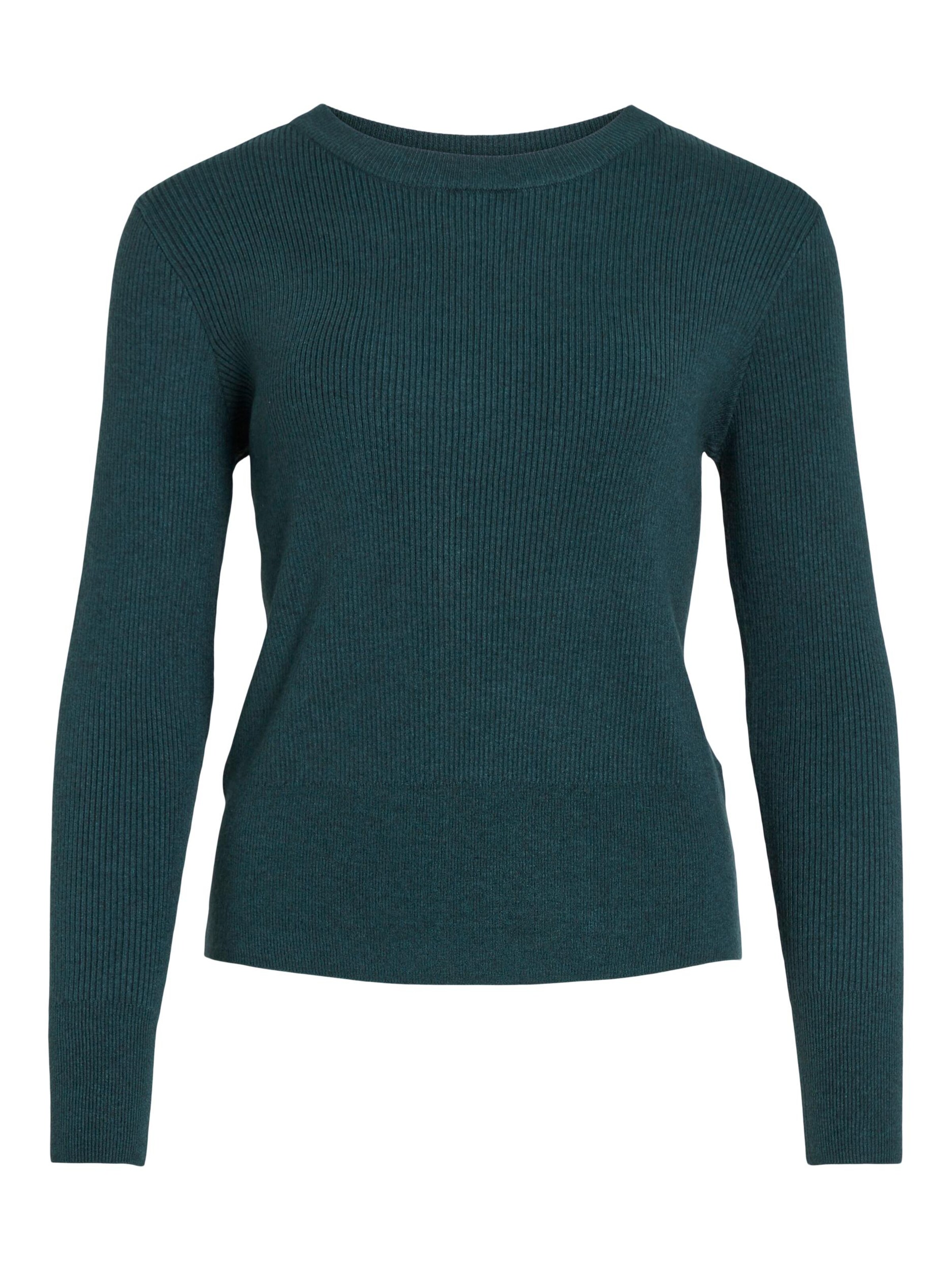 VILA Sweater 'Comfy' in Green: front