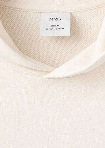 MANGO MAN Sweatshirt 'Bone' in Beige