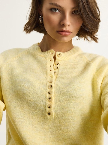 Bianco Lucci Sweater in Yellow