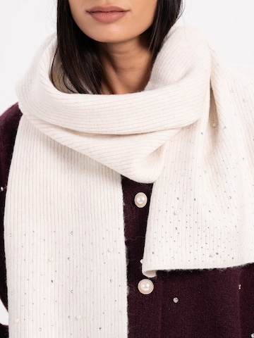 Écharpe MYLAVIE by Sarah Harrison en blanc