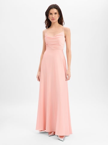 Marie Lund Evening Dress in Pink: front