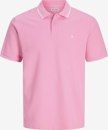 JACK & JONES Koszulka 'JJEAustin' w kolorze różowy: przód