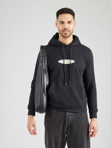 JACK & JONES Mikina 'JCOPacer' – černá: přední strana