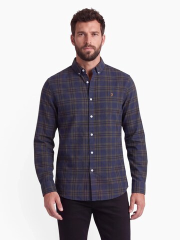 Regular fit Camicia 'BREWER' di FARAH in verde: frontale