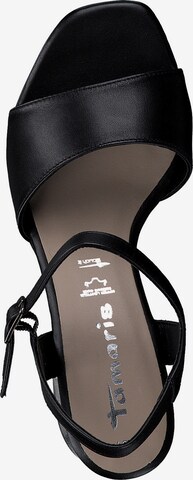 TAMARIS Strap Sandals in Black