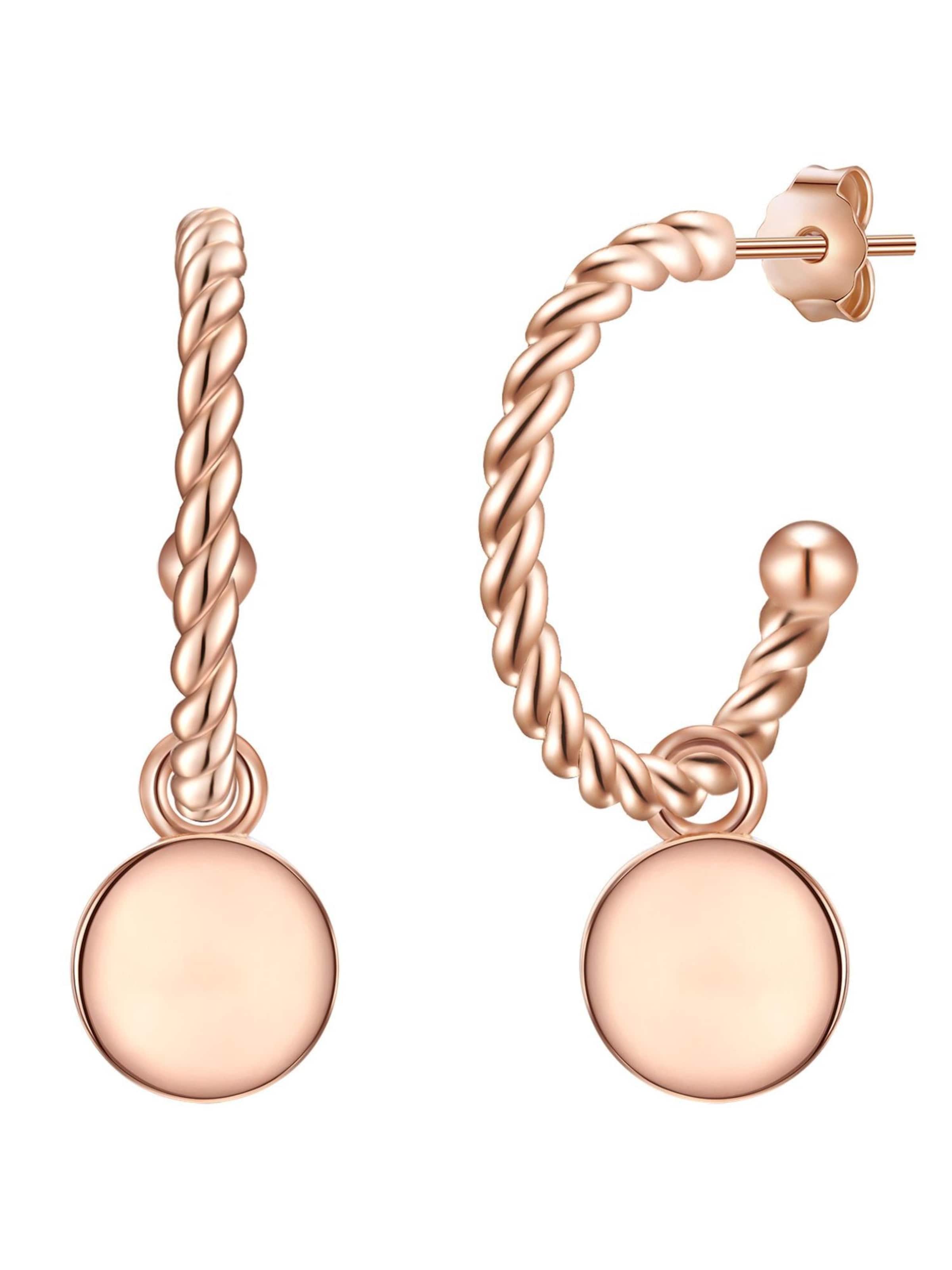 Glanzstücke München Ohrringe in Gold: Vorderseite