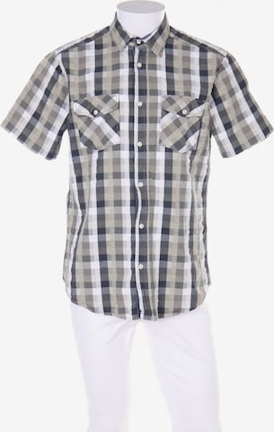 Angelo Litrico Button Up Shirt in M in Grey: front