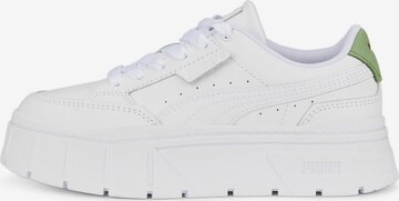 Baskets basses 'Mayze Stack Soft Wns' PUMA en blanc