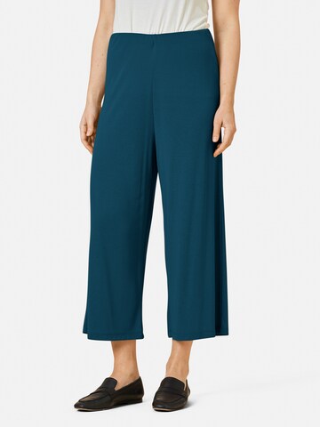 Wide Leg Pantalon Masai en bleu : devant