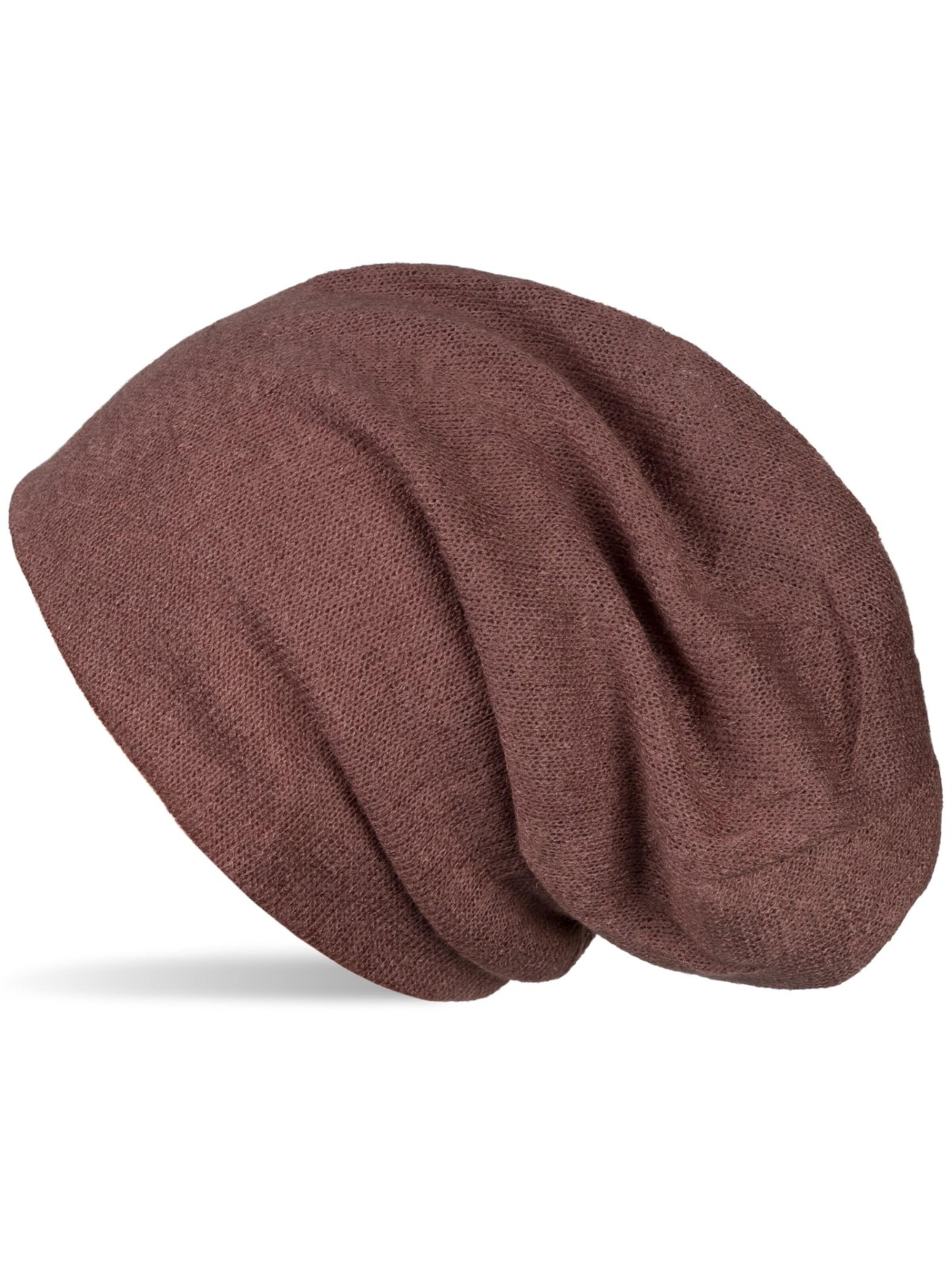 styleBREAKER Beanie 'Feinstrick Beanie Meliert' in 56-61 in Mauve, Item view