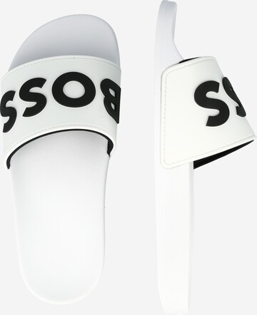 BOSS - Sapato aberto 'Kirk' em branco