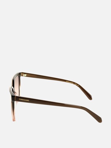 Lunettes de soleil FERRAGAMO en marron